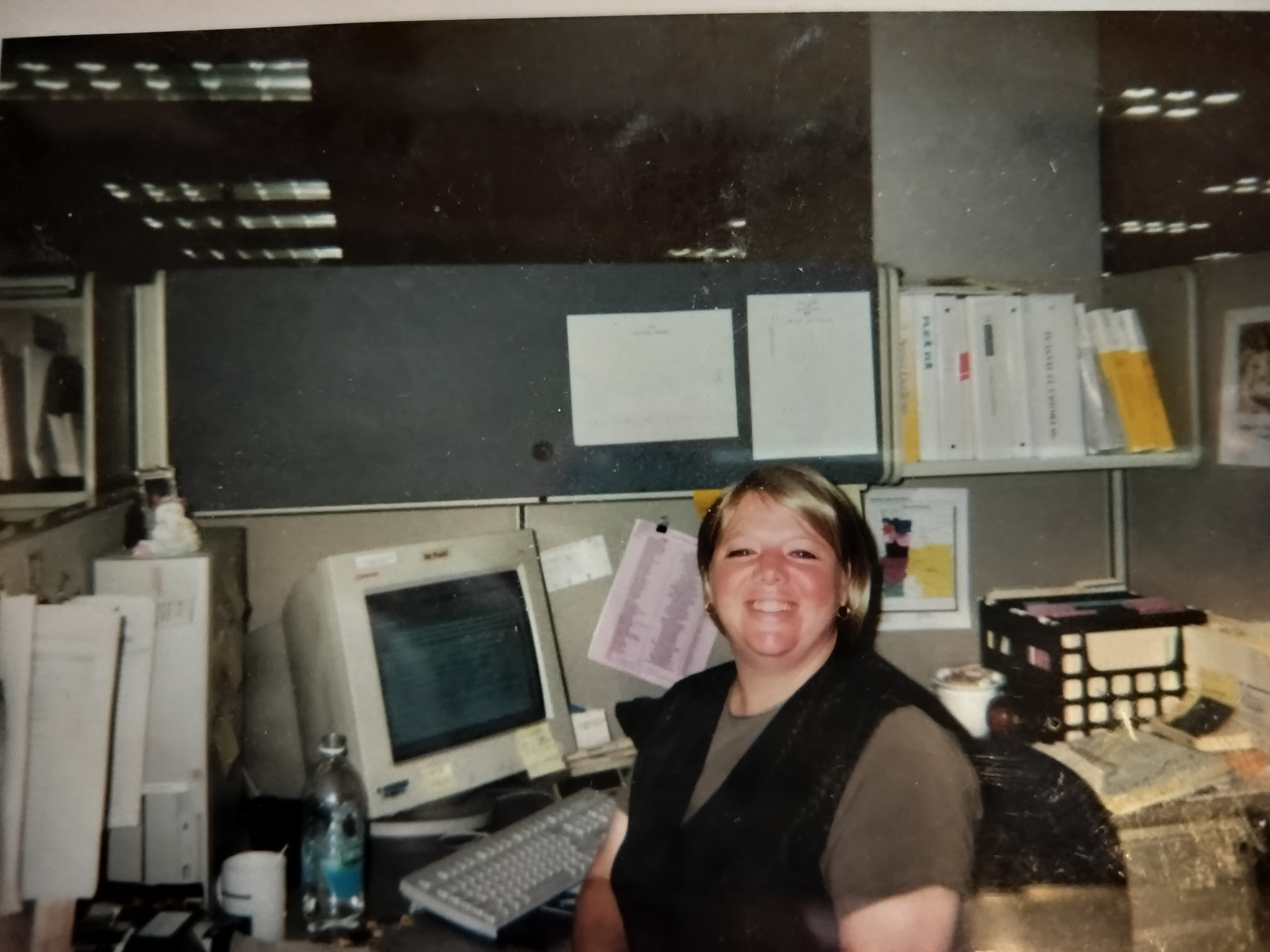 Susan at desk