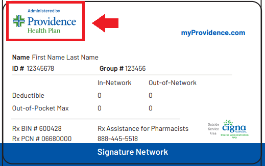 Image of an ASO RxSS card